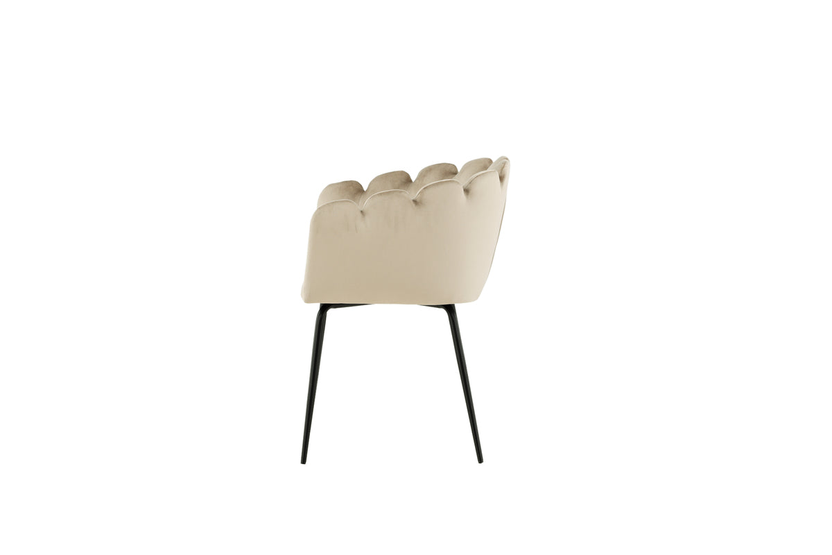 Limhamn karmstol beige