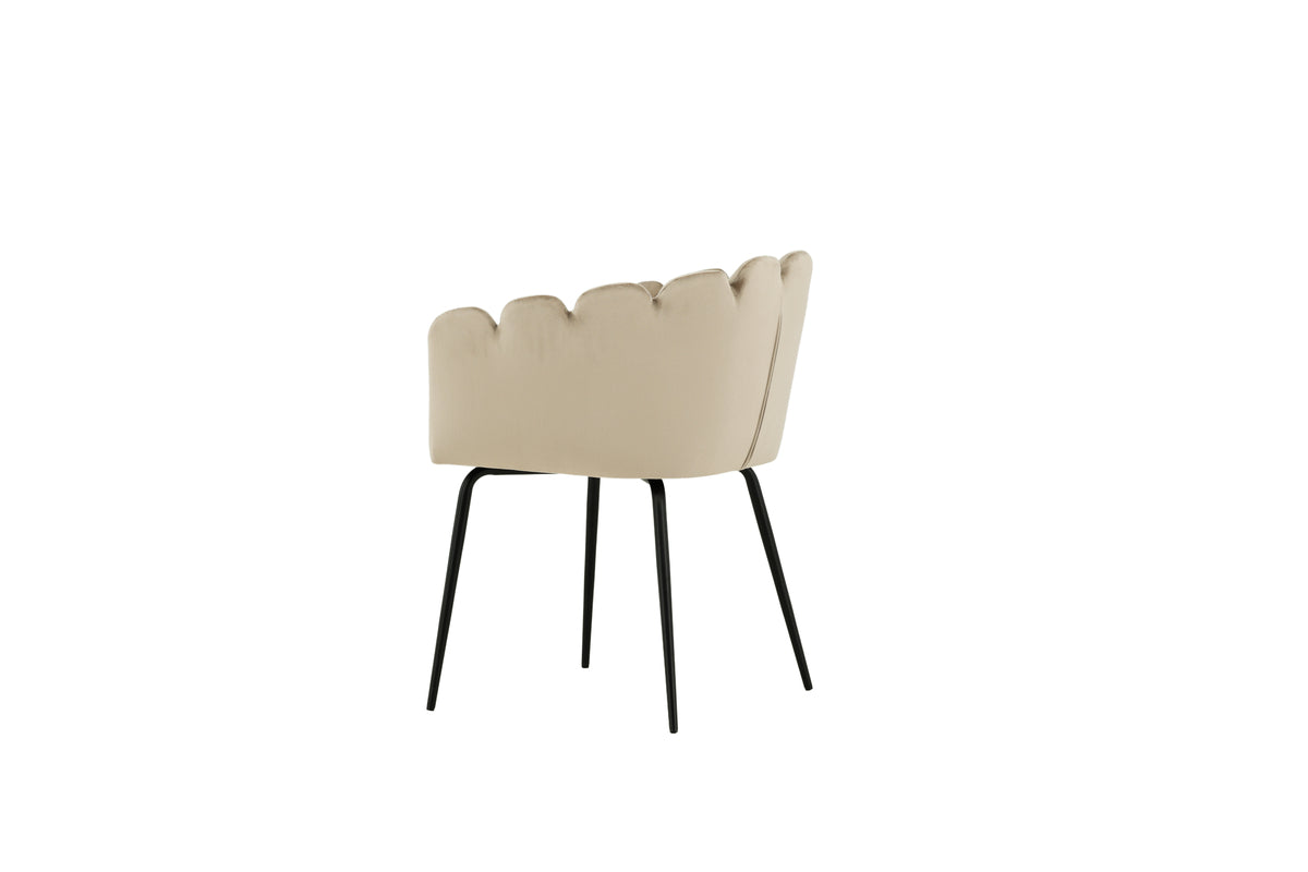 Limhamn karmstol beige