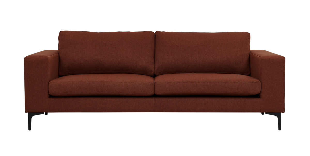 Bolero soffa Röd 3-sits