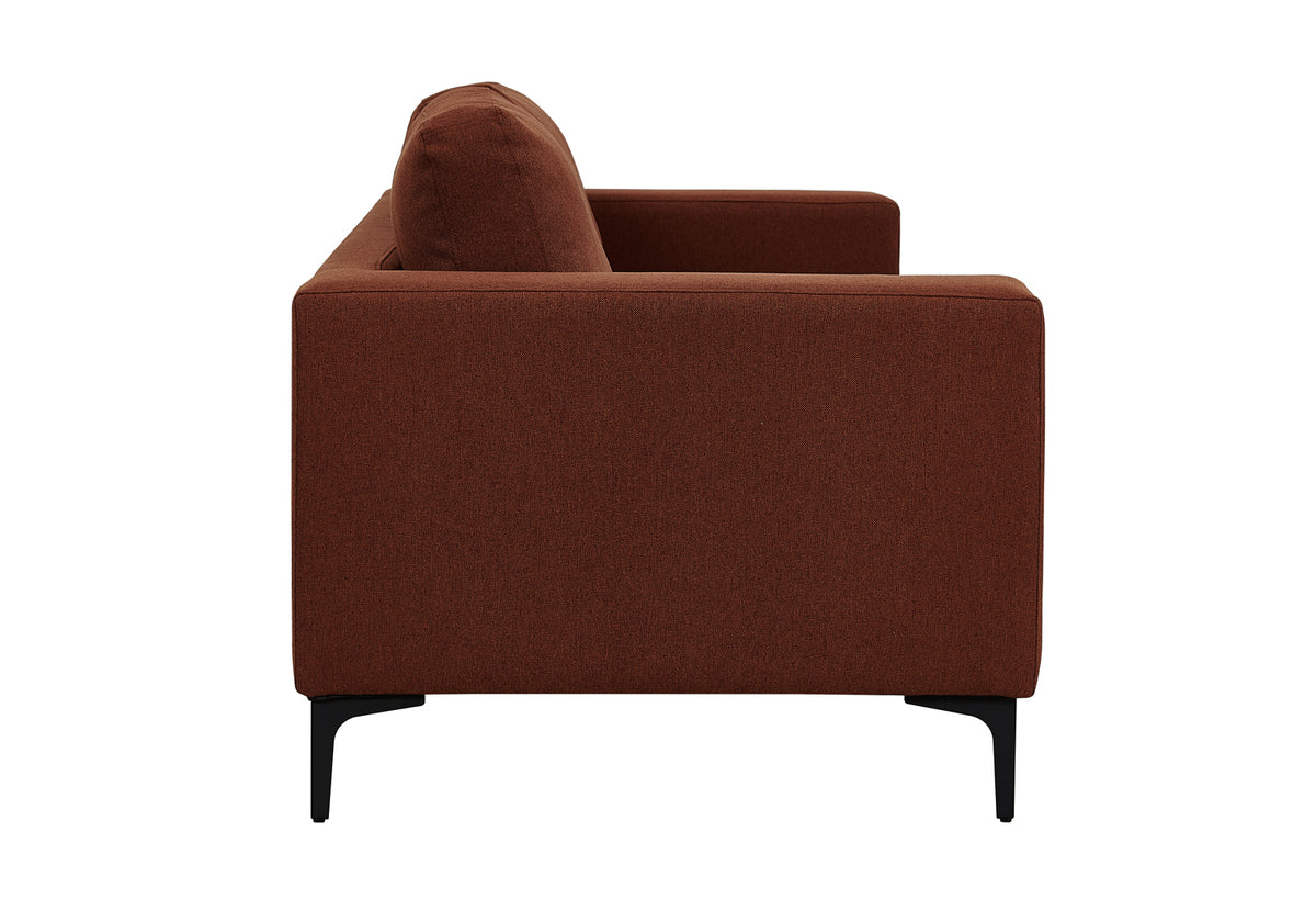 Bolero soffa Röd 3-sits