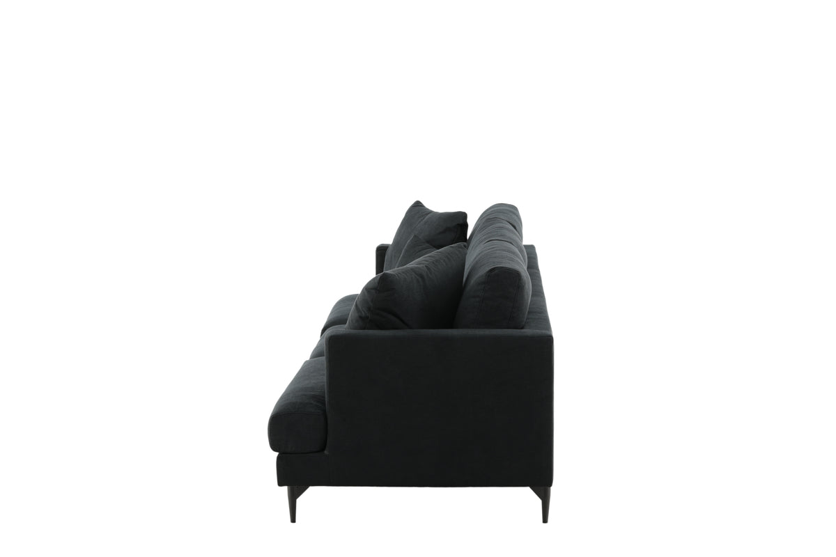 Sofia 3-sits Soffa - Svart