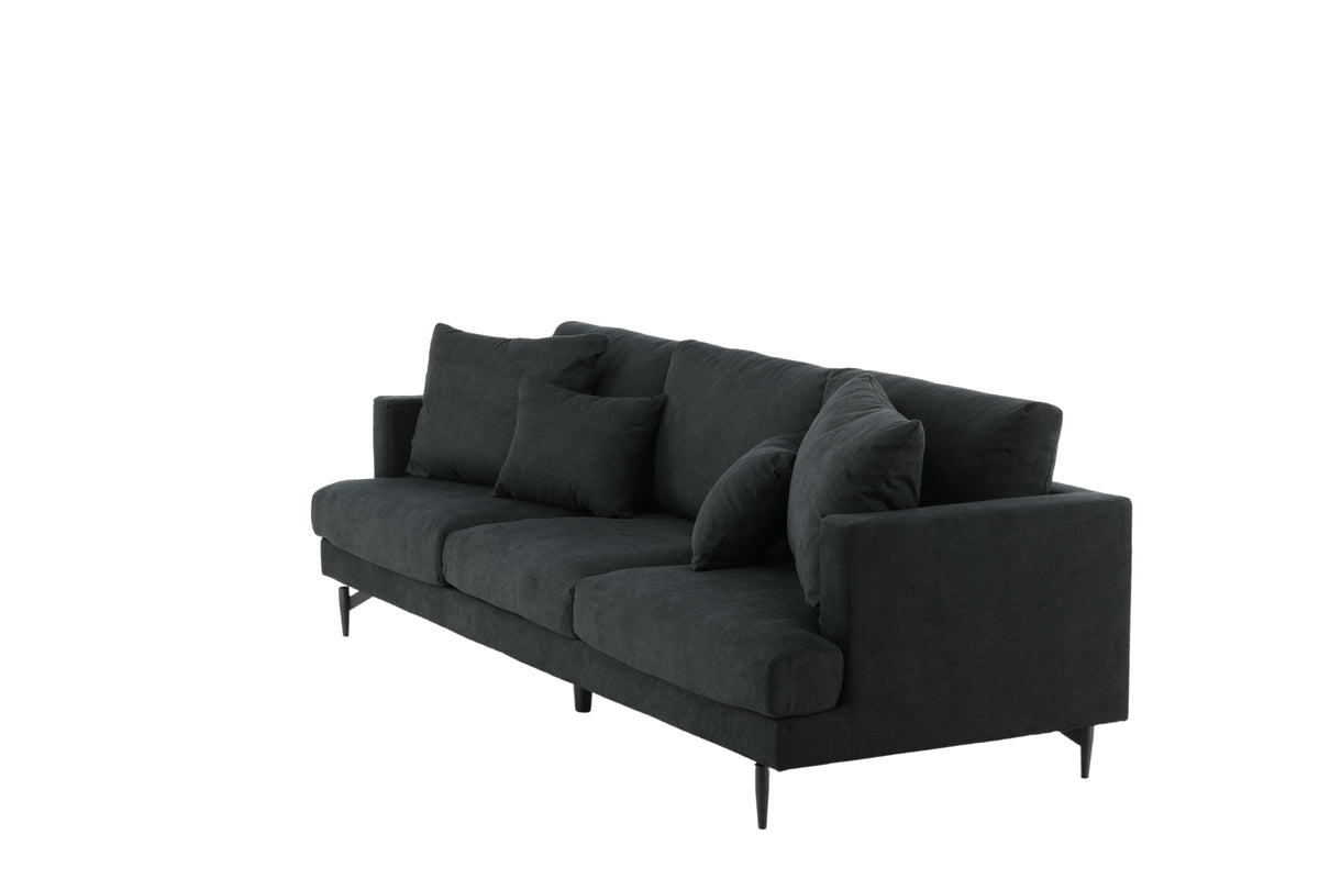 Sofia 3-sits Soffa - Svart
