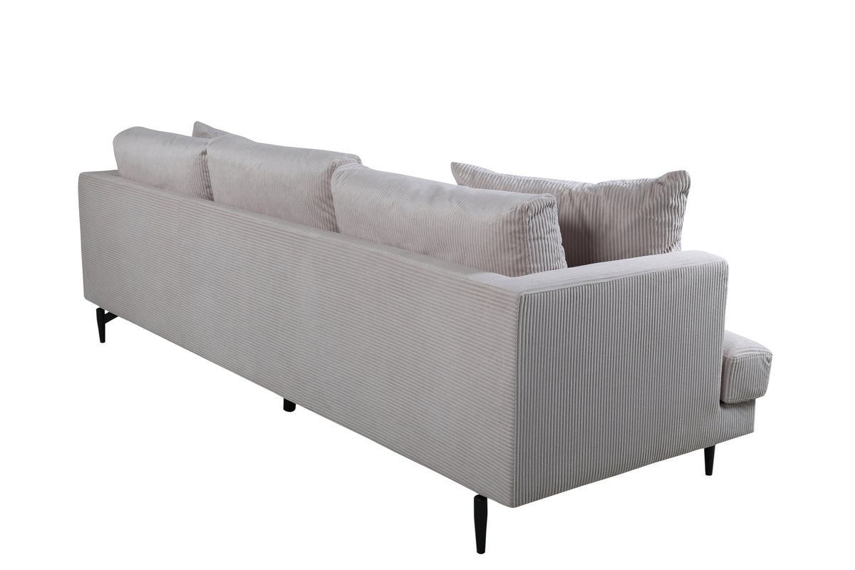 Sofia 3-sitssoffa - Beige Manchester