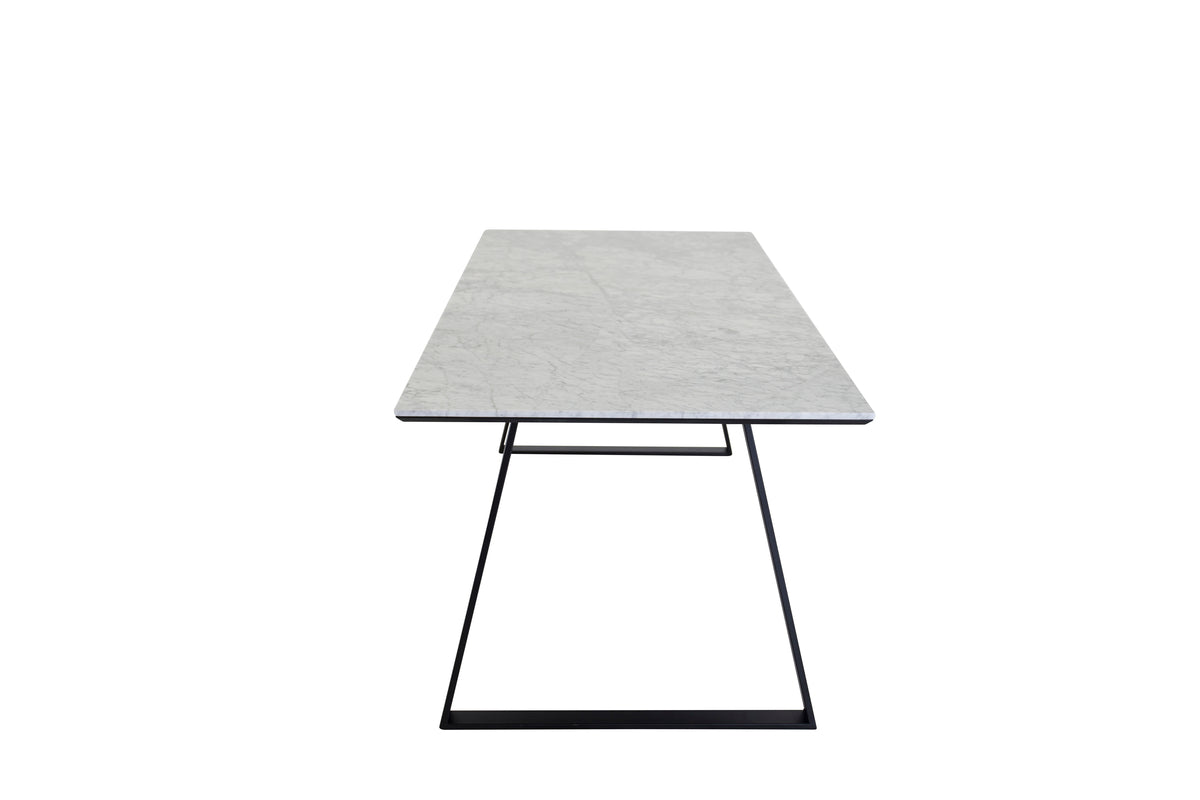 Estelle Matbord Vit/Svart