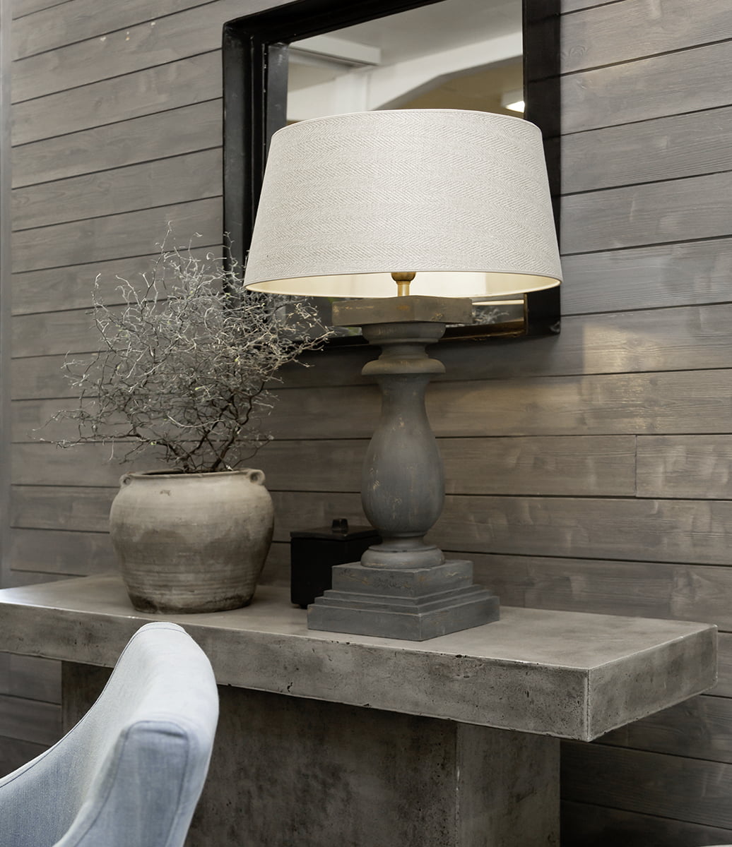 Normandie bordslampa låg