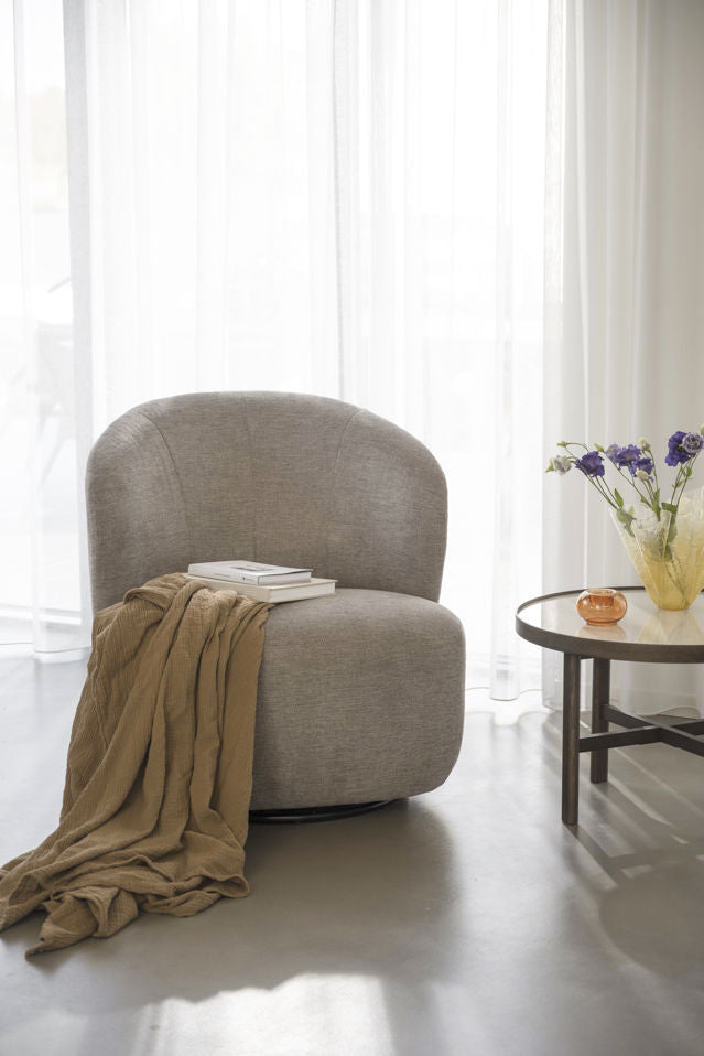 Roselawn loungestol beige