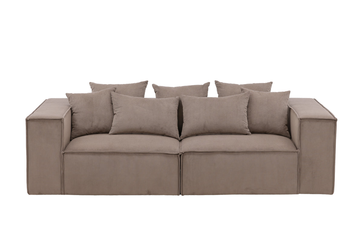 Gillholmen 3-Sits Soffa - Brun
