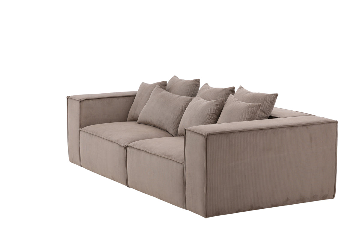 Gillholmen 3-Sits Soffa - Brun