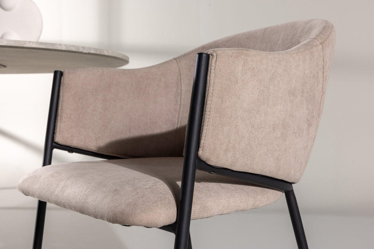 Evelina matstol - beige