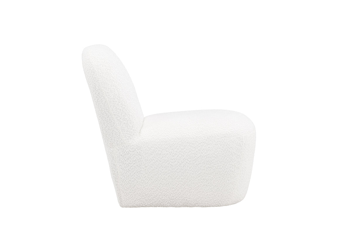 Omaha loungefåtölj - vit