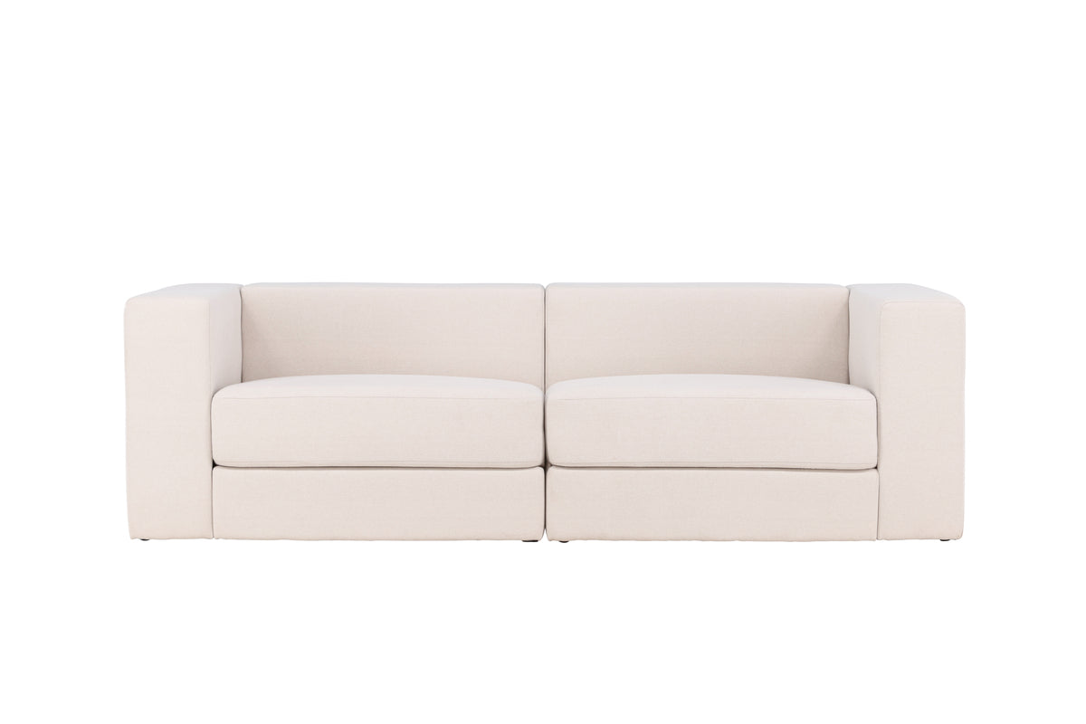 Lumi 3-sits soffa - vit