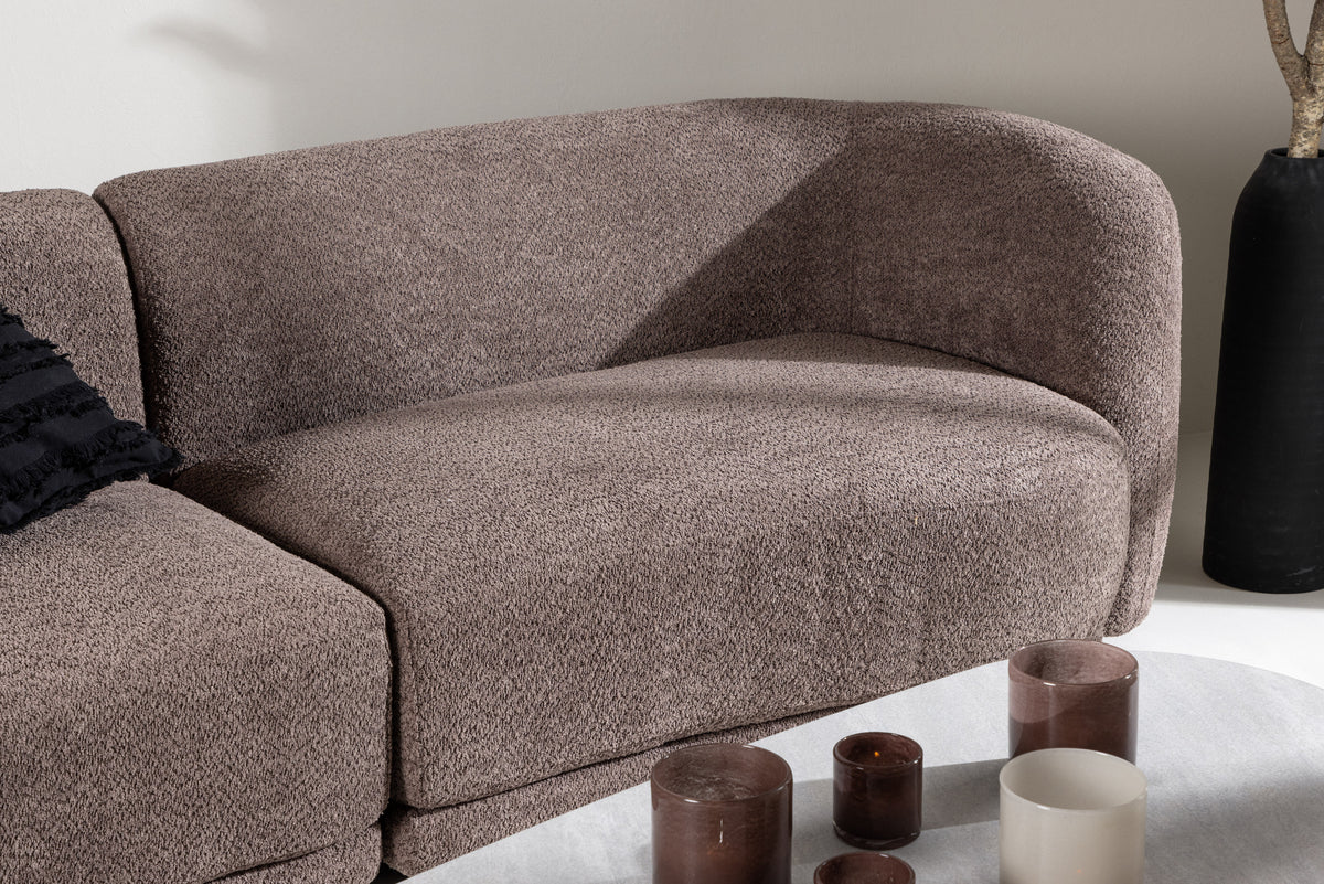 Cielo soffa - brun boucle