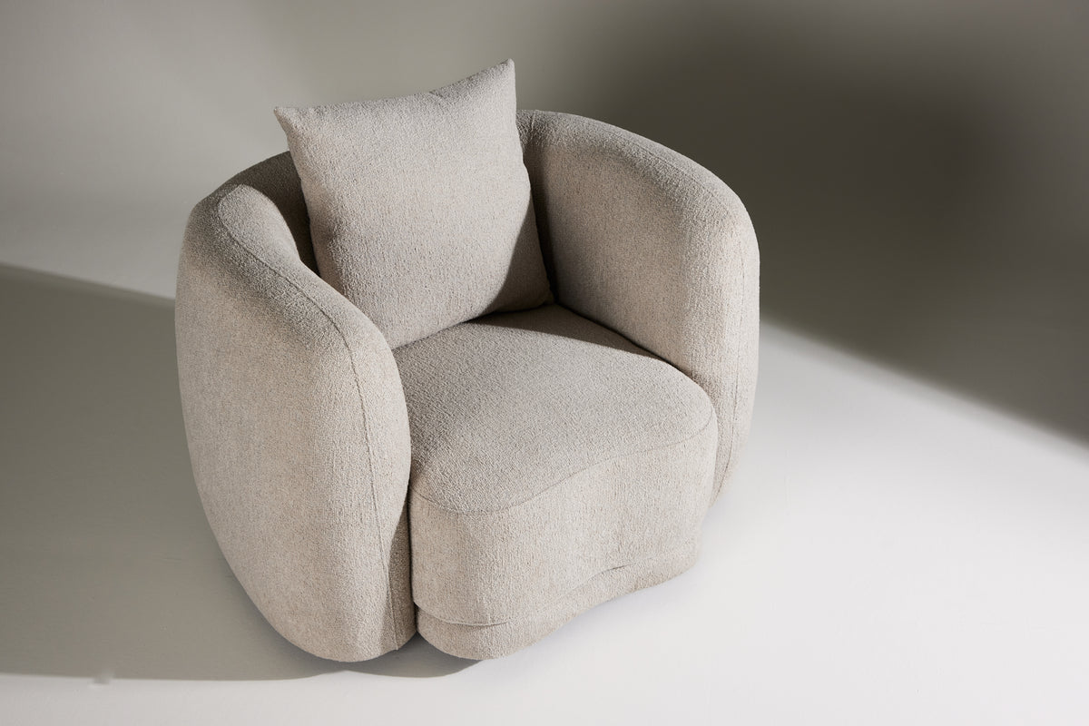 Cielo Fåtölj - Beige Bucle