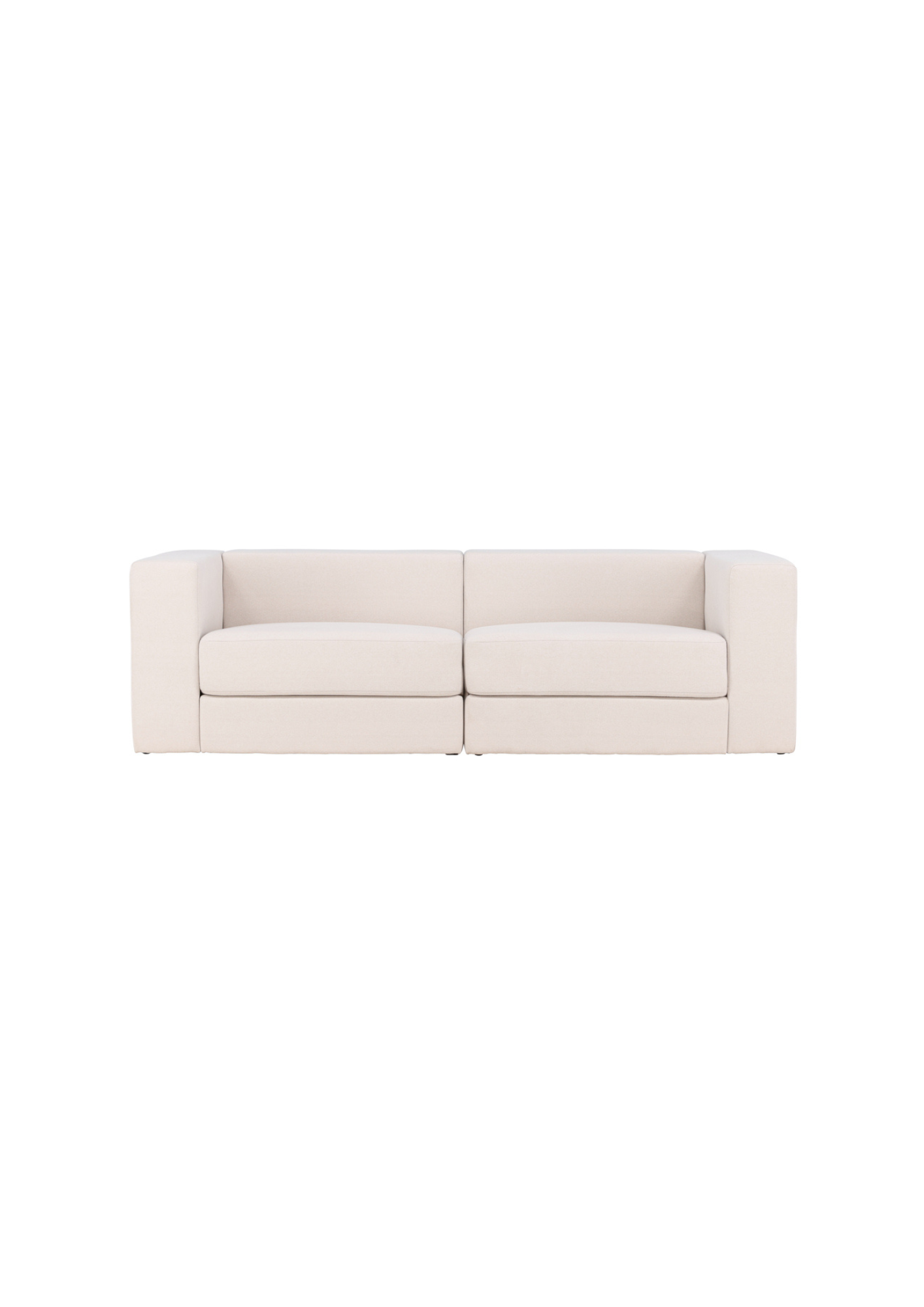 Lumi 3-sits soffa - vit