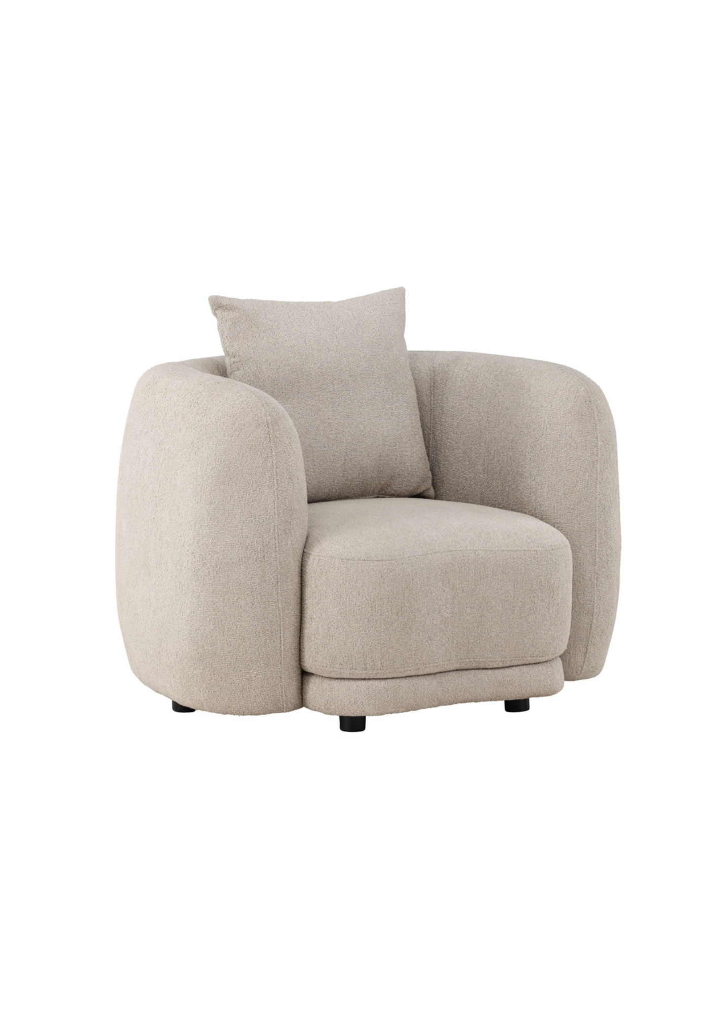 Cielo Fåtölj - Beige Bucle
