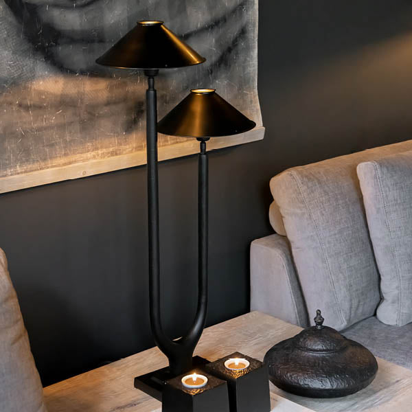 Twin Bordslampa - Svart