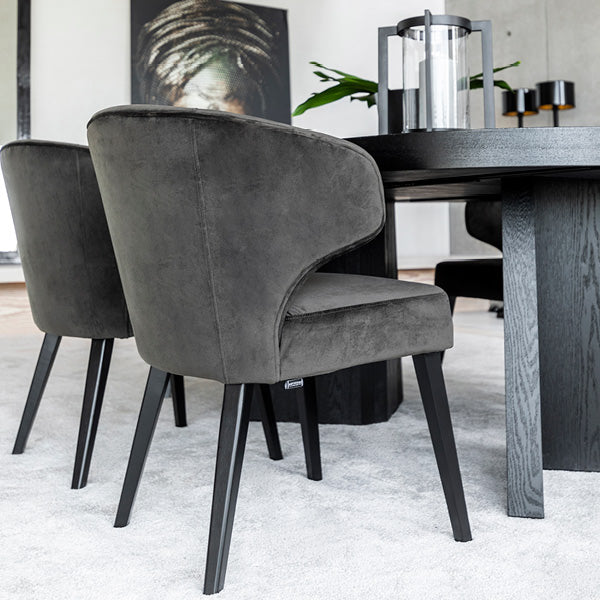 La Vella Matstol - Dark Brown