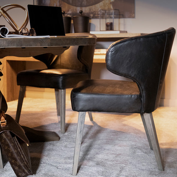 La Vella Matstol - Vintage Black