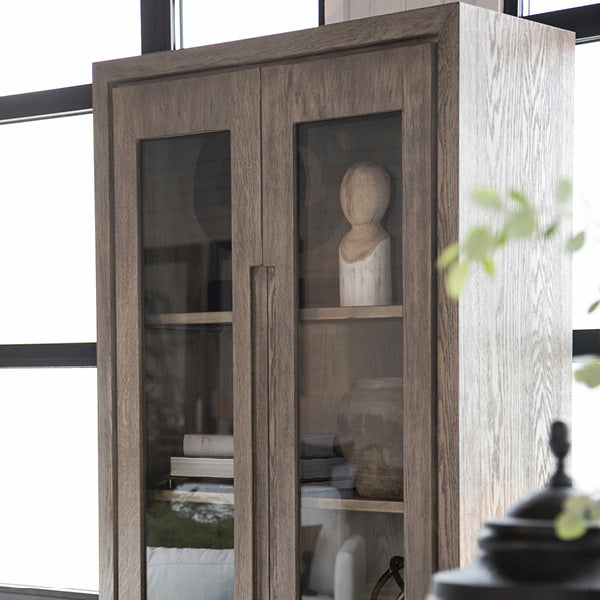 Hunter Vitrinskåp - Antique grey