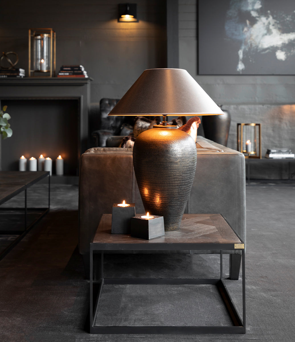 Florence bordslampa bronse