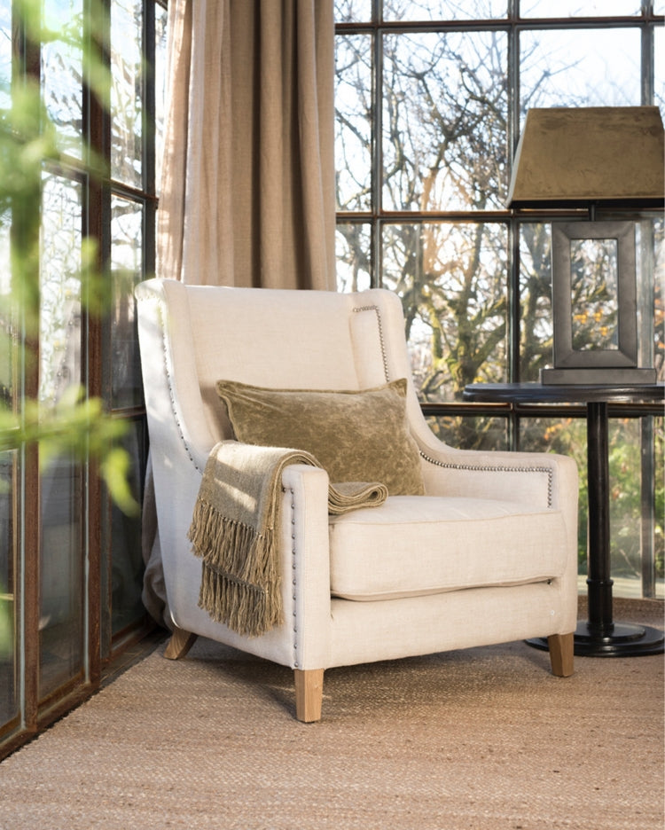 Aw44 Fåtölj - Linen Sand