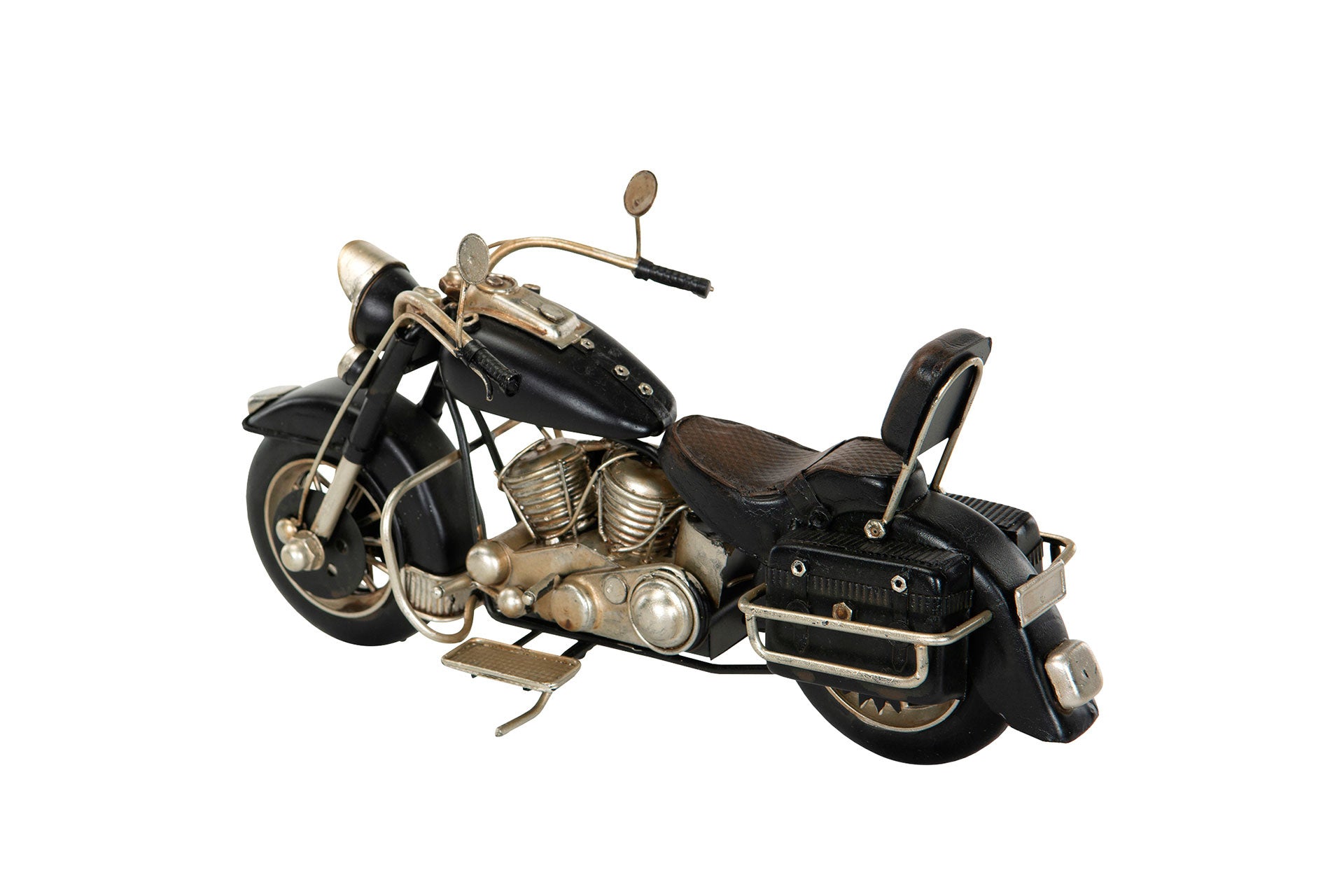 Motorcykel Svart Metall