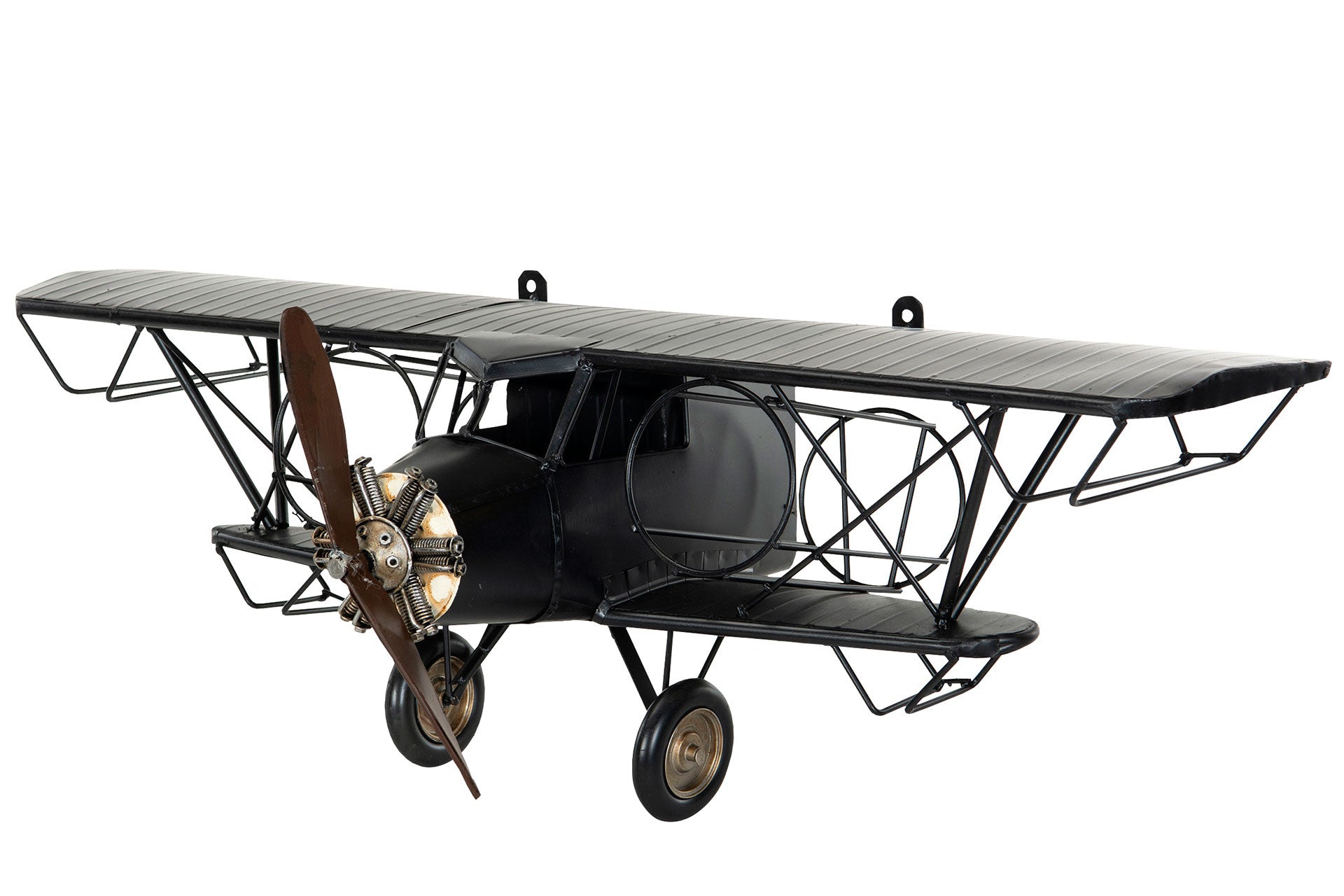 Flygplan Glas / Flaskhållare Metall