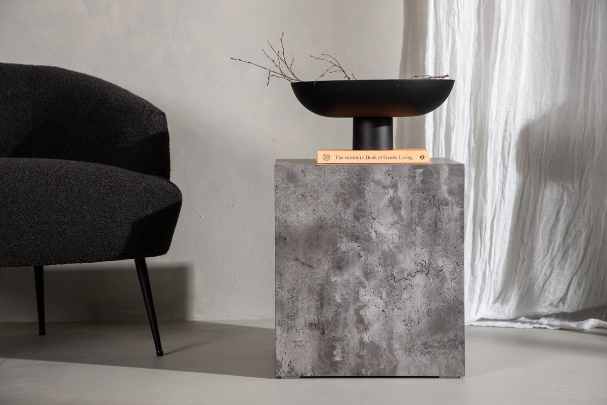 York Soffbord - Grey 40 cm