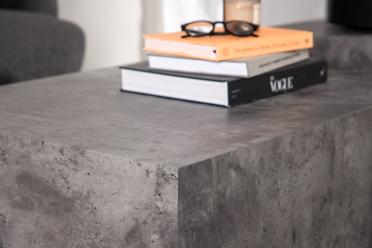York Soffbord - Grey 40 cm