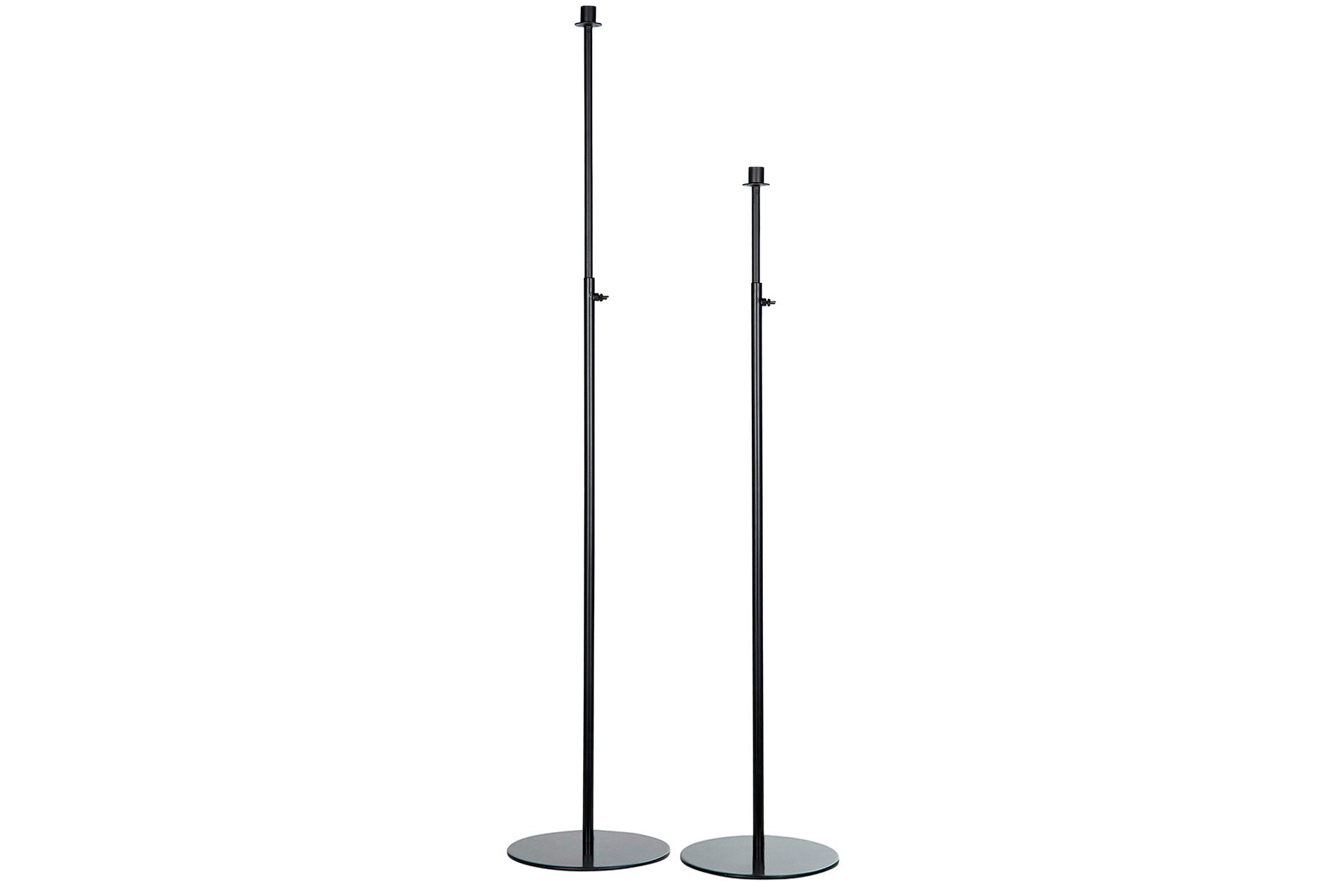 Ljusstake Reglerbar Svart