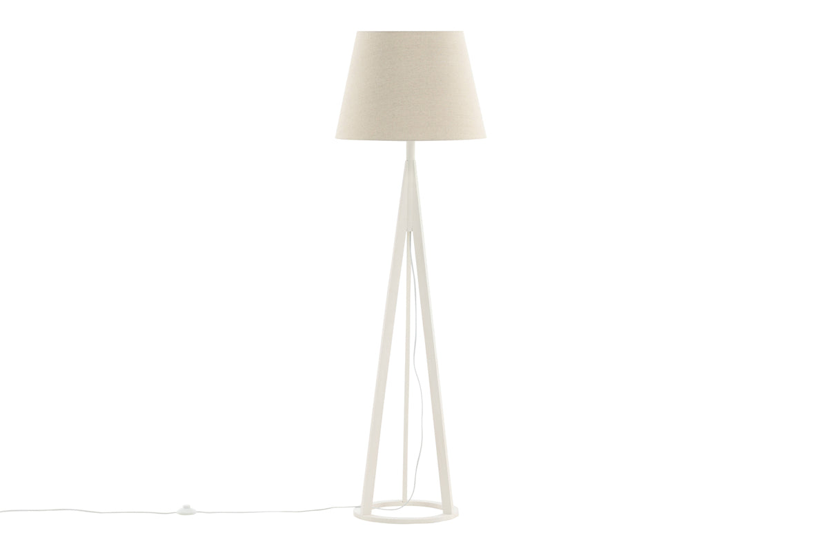 Kona - Golvlampa Vit