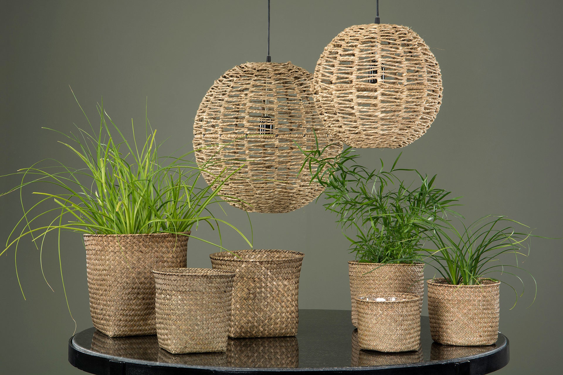 Jute Taklampa
