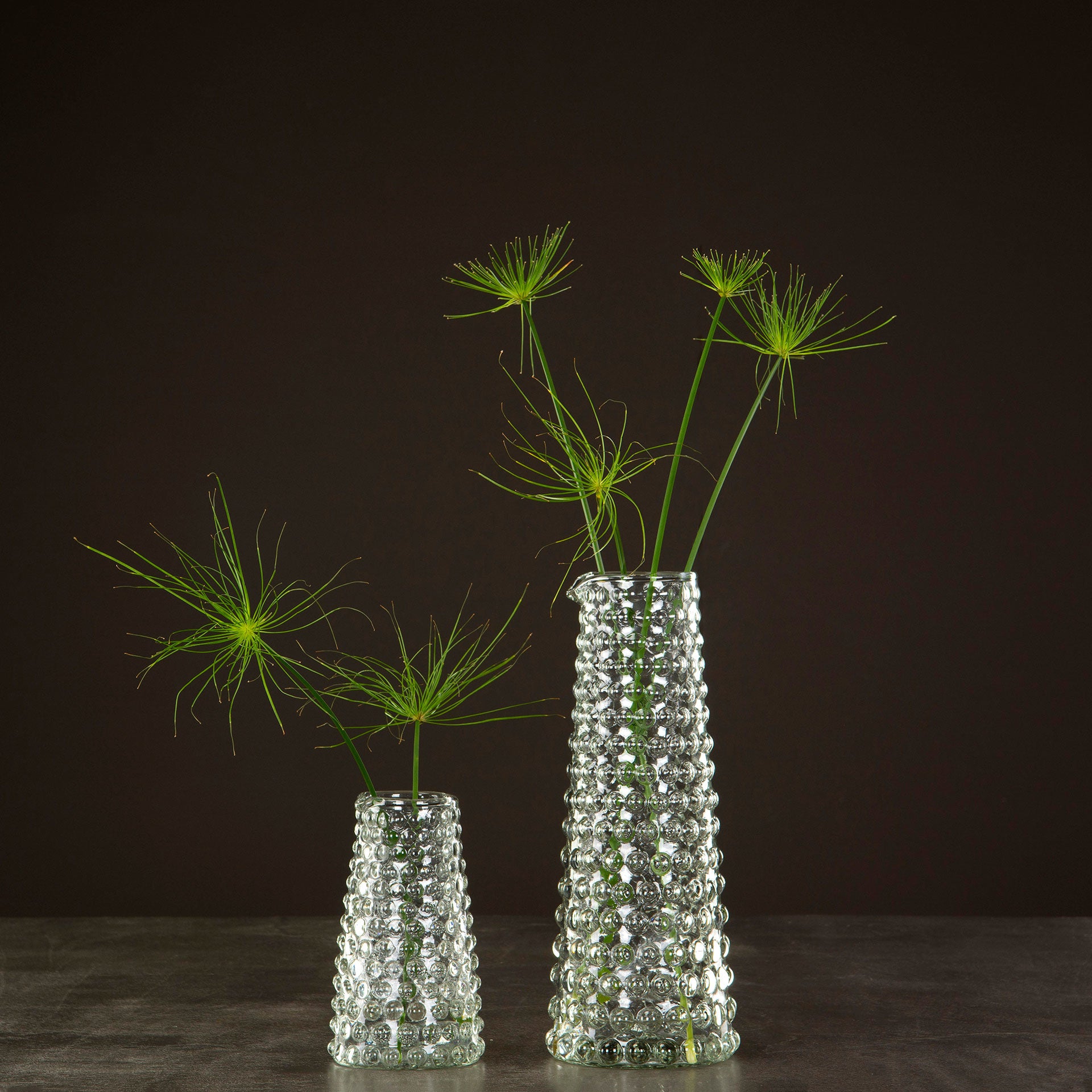 Bubblan glas vas 4-pack