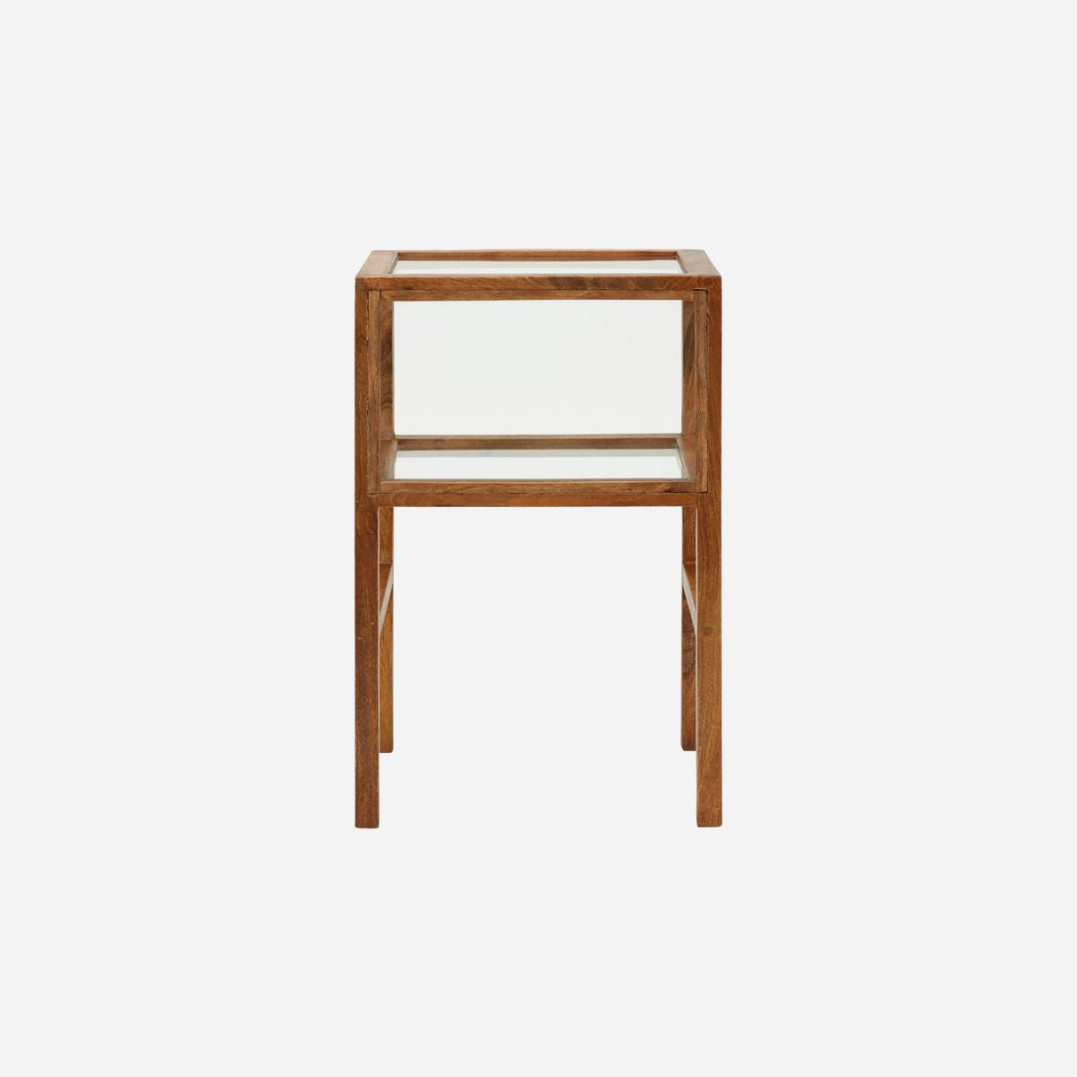 Sidobord, Montre, Antik brun