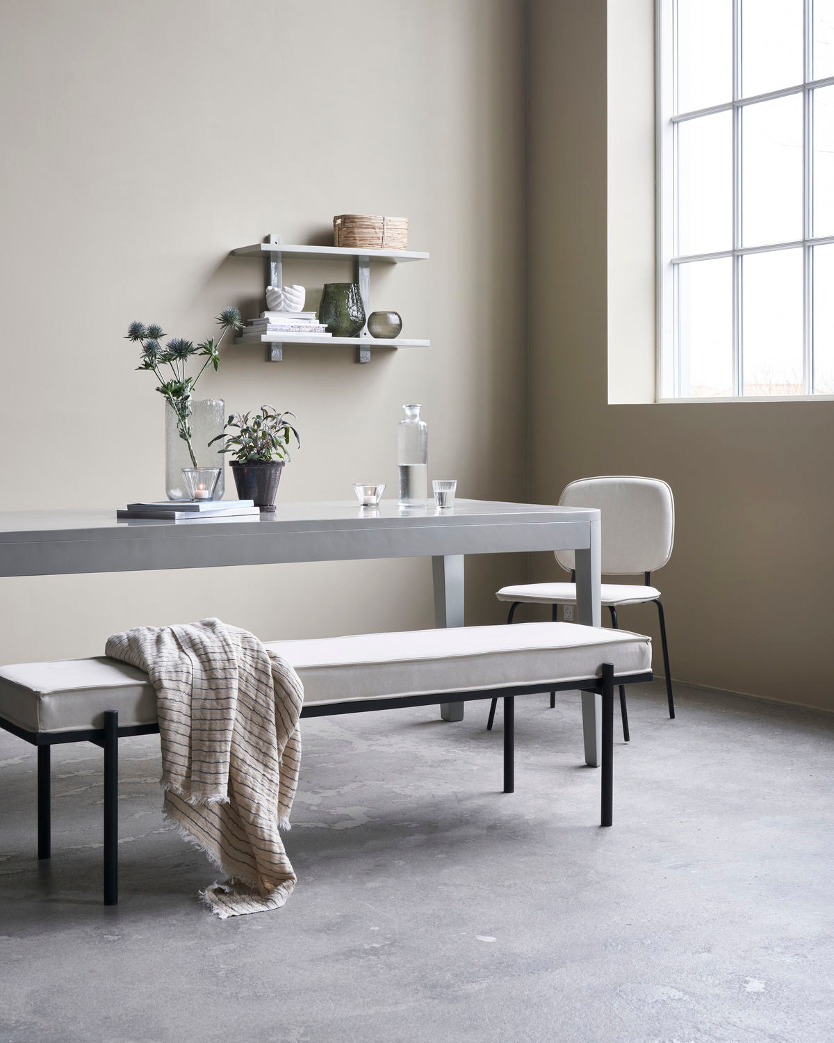 Bänk Coton Sand