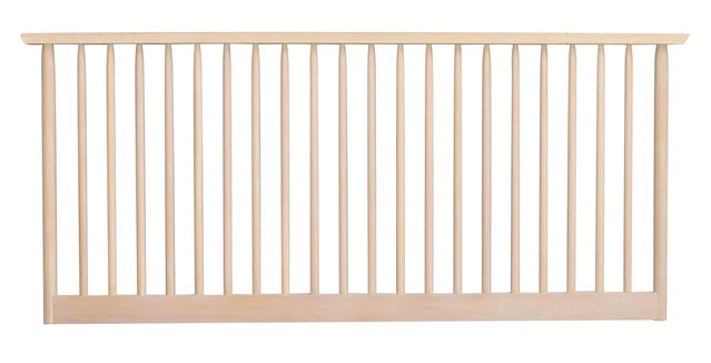 Riggins sänggavel vit