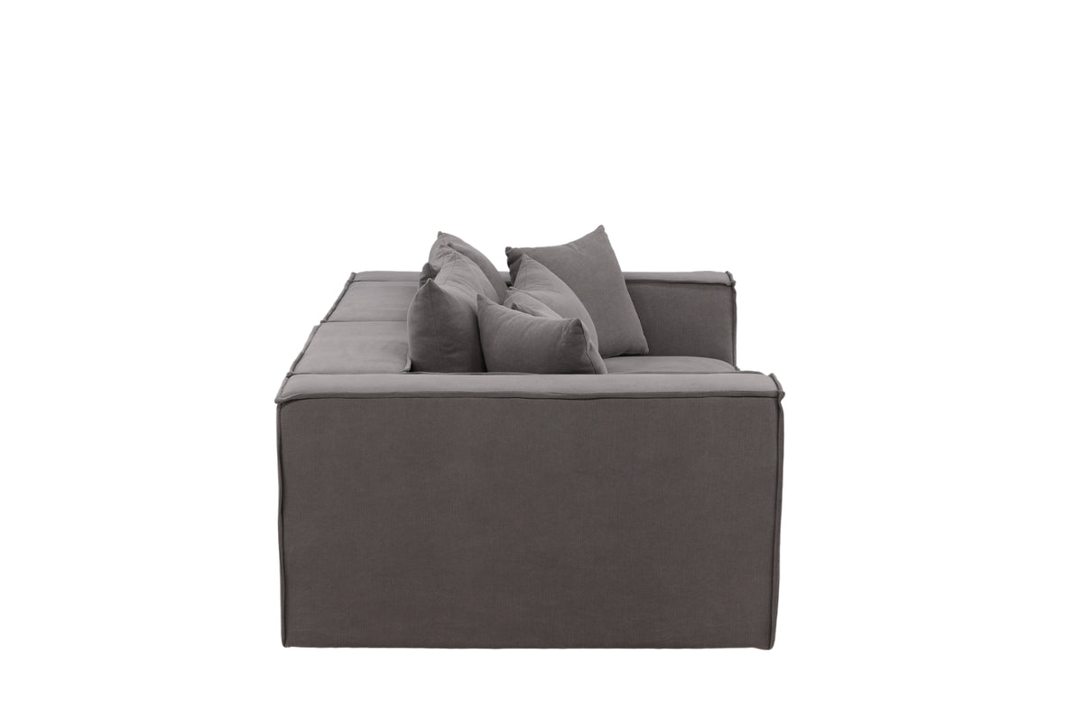 Gillholmen 3-Sits Soffa - Grå