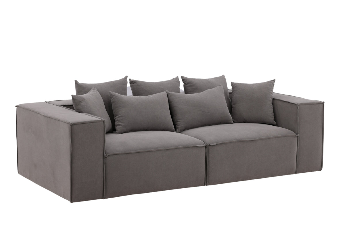 Gillholmen 3-Sits Soffa - Grå