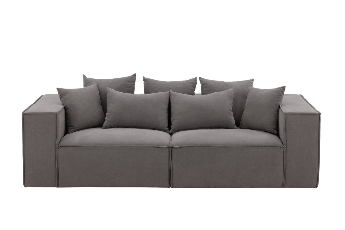 Gillholmen 3-Sits Soffa - Grå