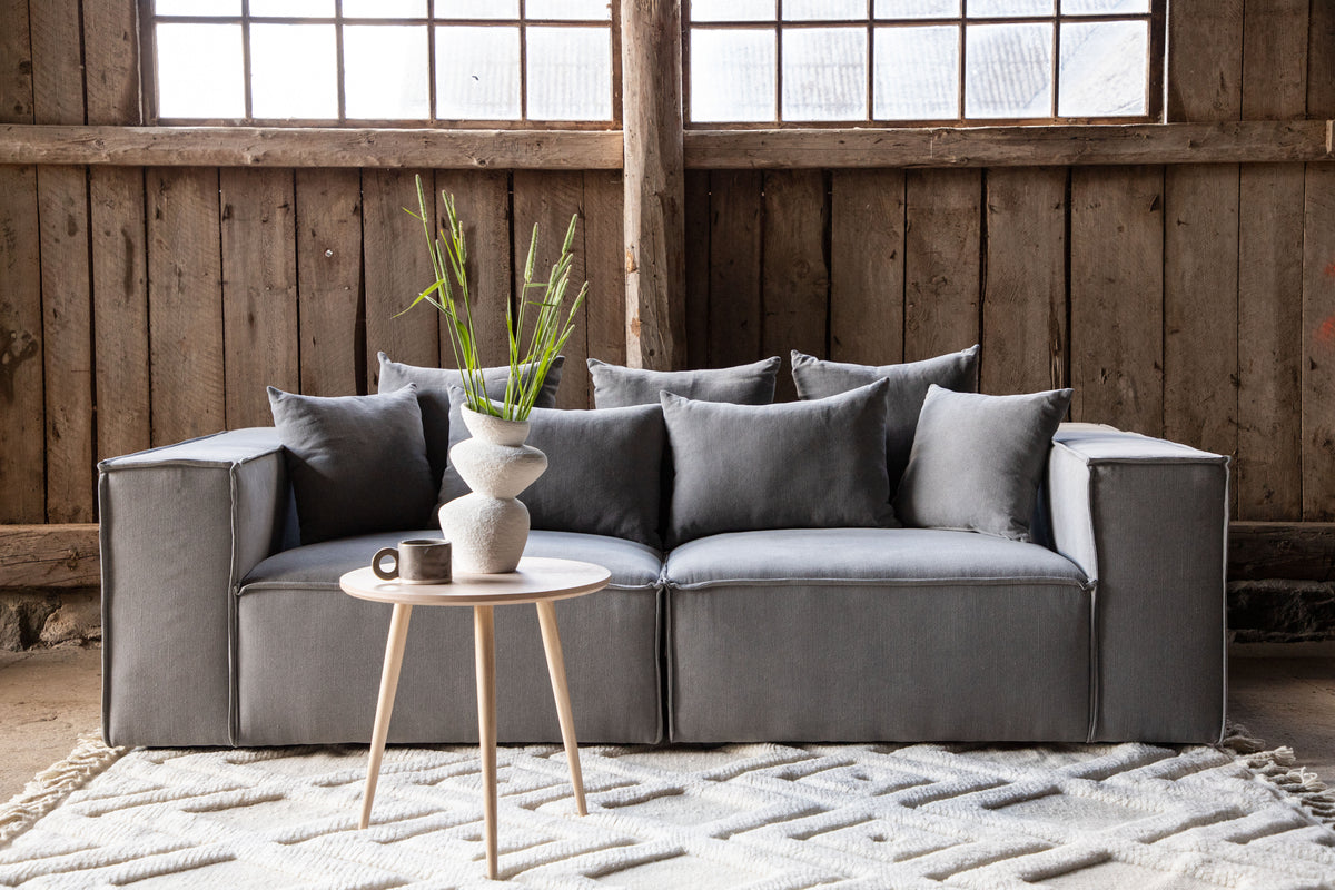Gillholmen 3-Sits Soffa - Grå