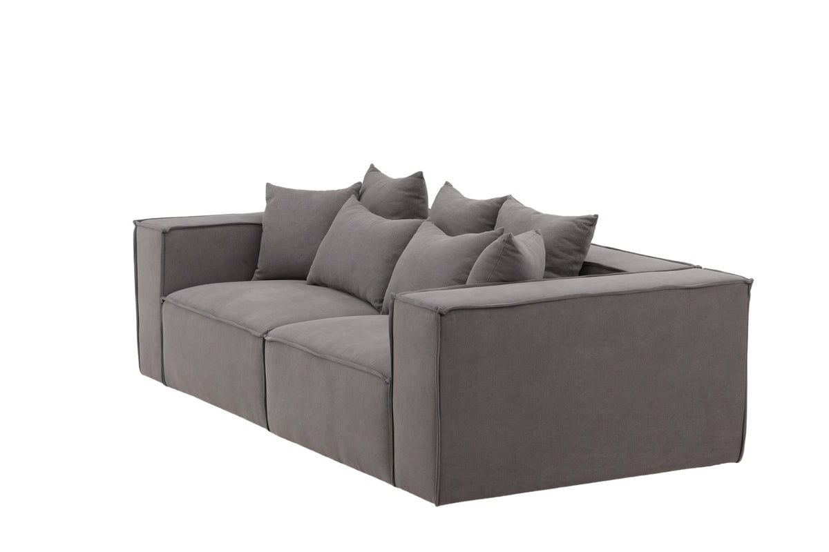 Gillholmen 3-Sits Soffa - Grå