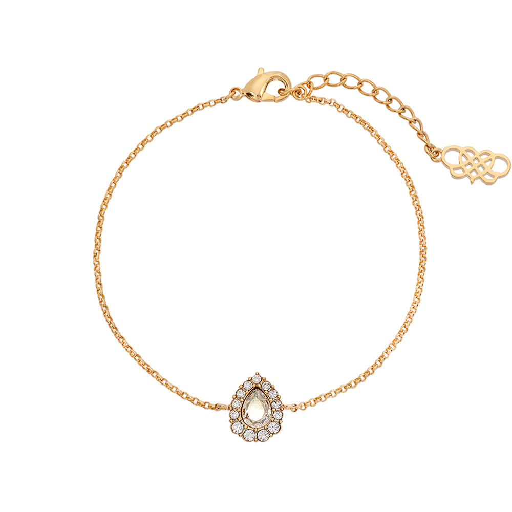 Armband Amelie - Crystal Guld