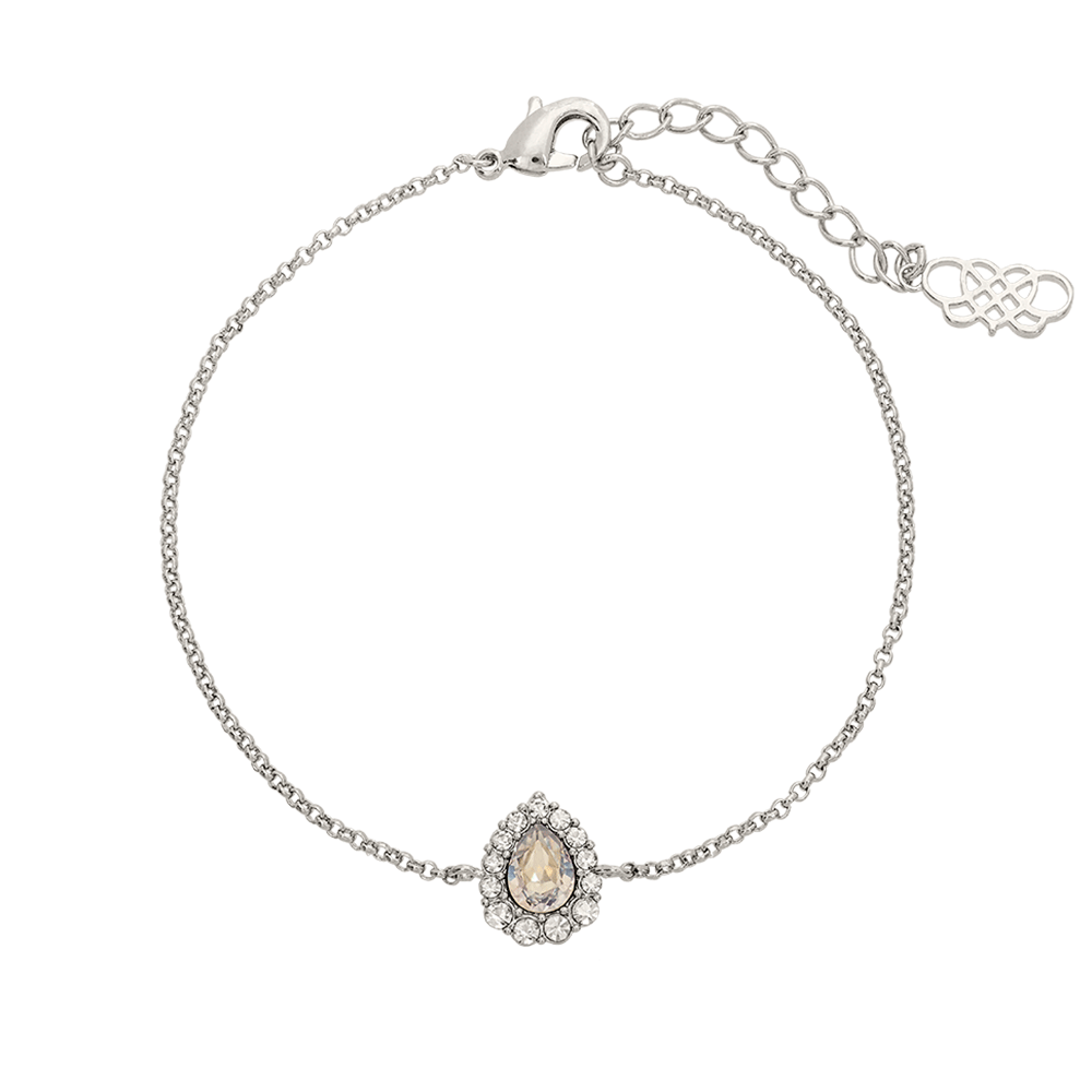 Armband Amelie - Crystal Silver