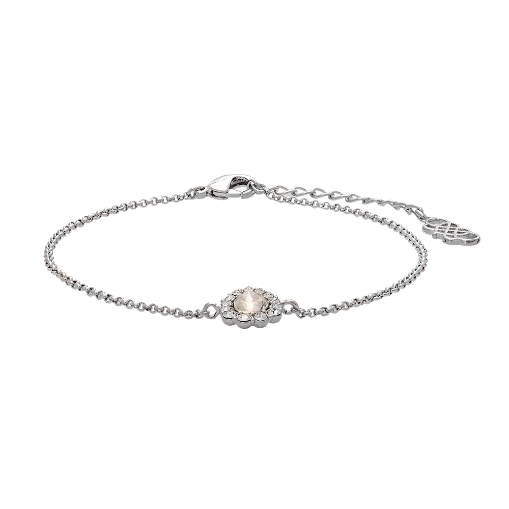 Armband Amelie - Crystal Silver