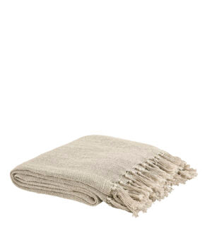 Sola pläd beige