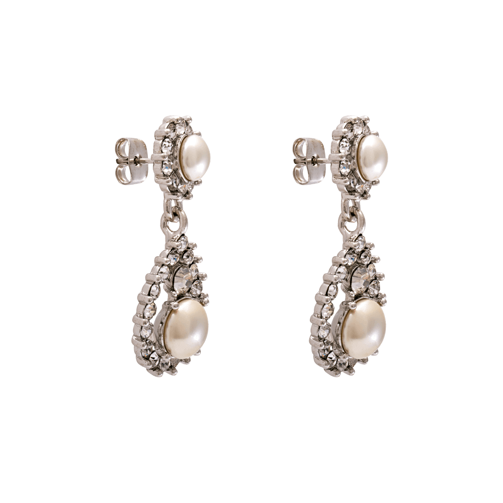 Örhänge Sofia Pearl - Creme