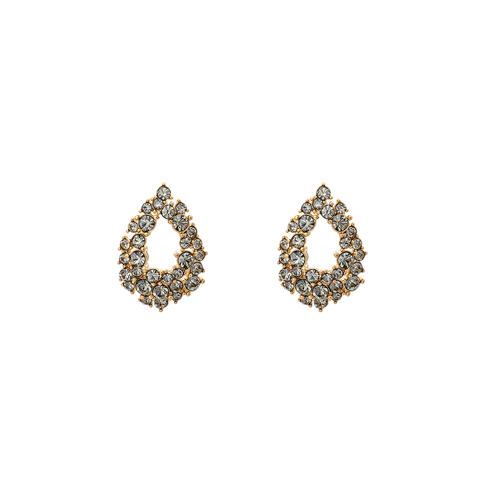 Örhänge Petite Alice - Black diamond