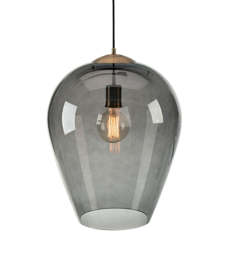 Infinity taklampa smokey grey