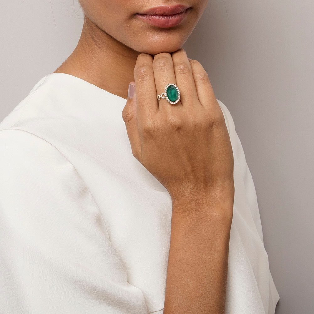 Lively Ring - Royal Green