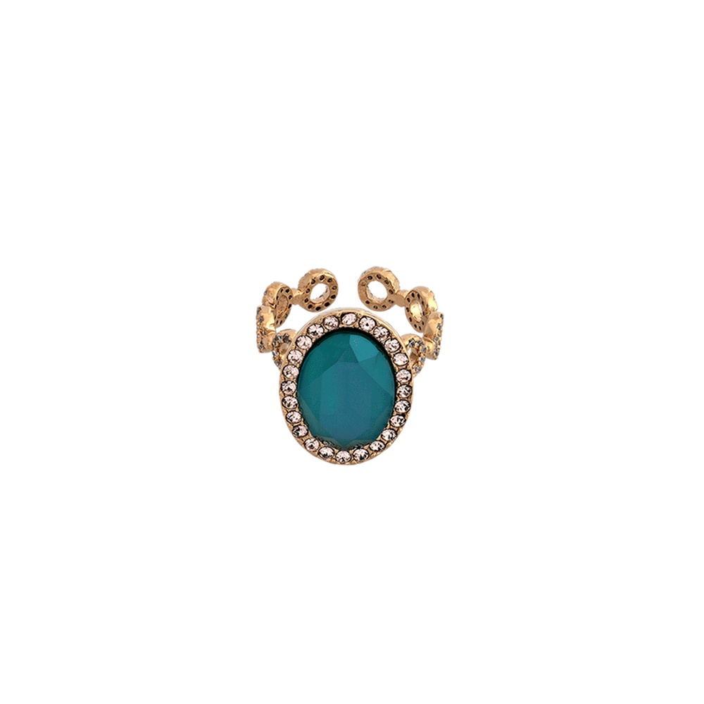 Lively Ring - Royal Green